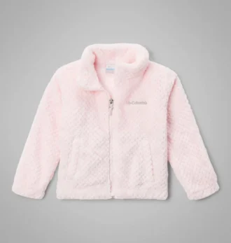 Jacheta cu fermoar integral Fire Side™ Sherpa pentru fetițe mici
