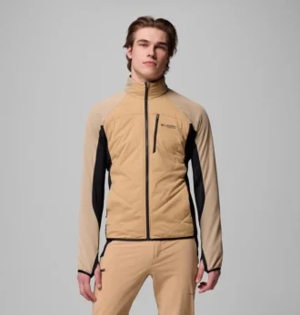 Jacheta cu fermoar integral pentru bărbați Arctic Crest™ Hybrid – Tall