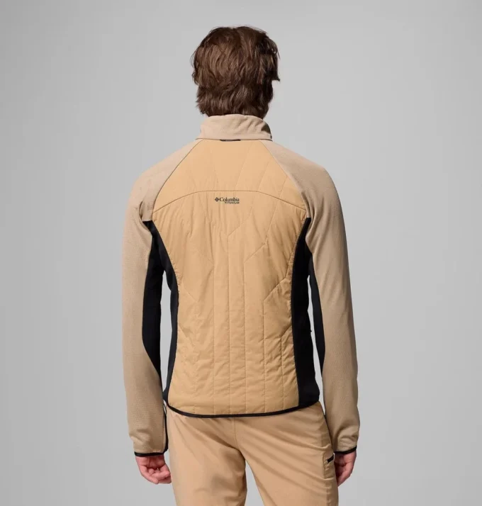 Jacheta cu fermoar integral pentru bărbați Arctic Crest™ Hybrid – Tall