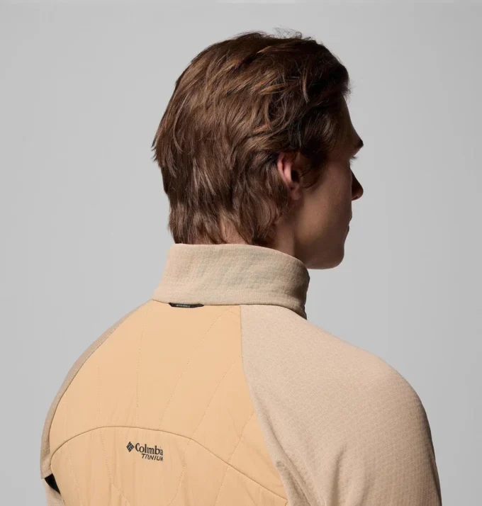 Jacheta cu fermoar integral pentru bărbați Arctic Crest™ Hybrid – Tall