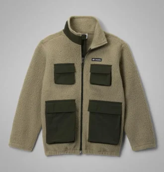 Jacheta cu fermoar integral pentru copii Jasper Ridge™ Pebbled Fleece