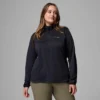 Jacheta cu fermoar pe jumătate din fleece Essential Hike™ Grid pentru femei – Mărime mare Jacheta cu fermoar pe jumătate din fleece Essential Hike™ Grid pentru femei – Mărime mare