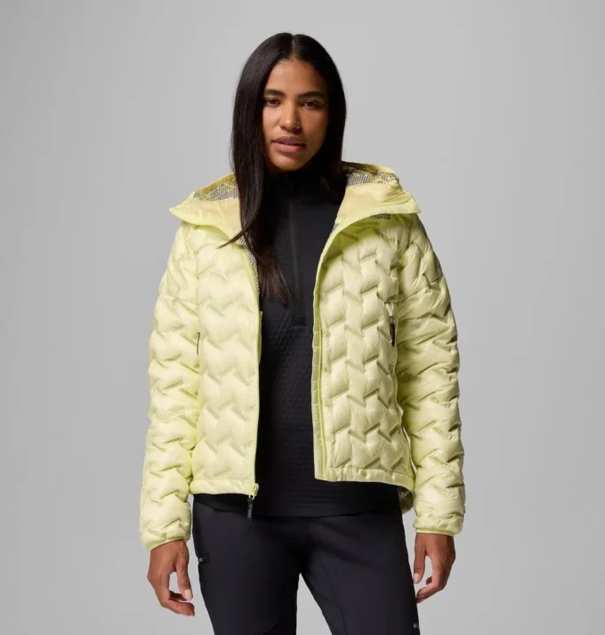 Jacheta cu glugă din puf Alpine Crux™ IV pentru femei
