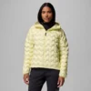Jacheta cu glugă din puf Alpine Crux™ IV pentru femei