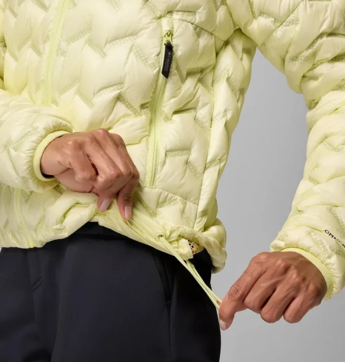Jacheta cu glugă din puf Alpine Crux™ IV pentru femei
