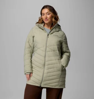 Jacheta cu glugă Joy Peak™ II Mid pentru femei – Mărimi mari