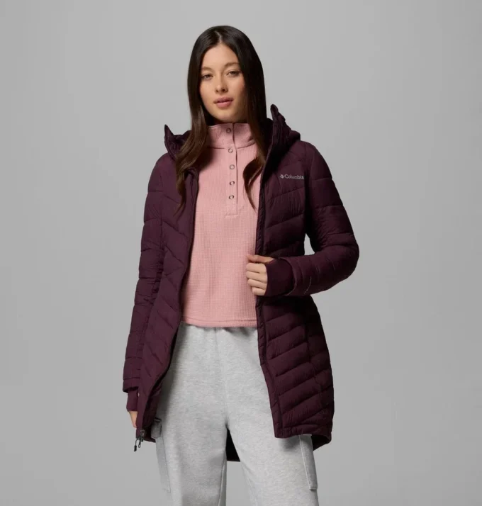 Jacheta cu glugă pentru femei Joy Peak™ II Mid