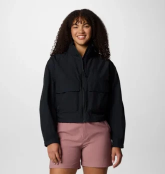 Jacheta de damă Paracutie™ Cropped Cargo Windbreaker