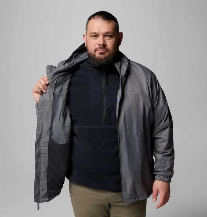 Jacheta de ploaie pentru bărbați Glenbrook Bend™ – Mărime mare Jacheta de ploaie pentru bărbați Glenbrook Bend™ – Mărime mare
