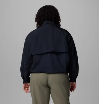 Jacheta de vânt cropped Paracutie™ pentru femei – Mărimi mari Jacheta de vânt cropped Paracutie™ pentru femei – Mărimi mari