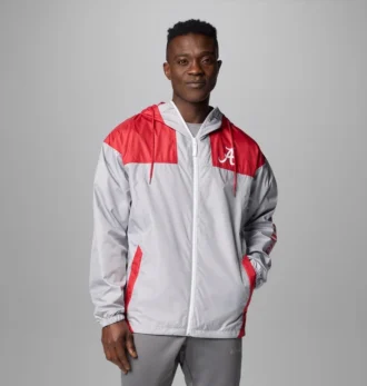 Jacheta de vânt pentru bărbați Collegiate Flash Challenger™ II – Alabama