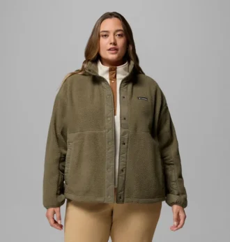 Jacheta din fleece cu capse Cloud Point™ pentru femei – Mărimi mari Jacheta din fleece cu capse Cloud Point™ pentru femei – Mărimi mari