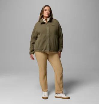 Jacheta din fleece cu capse Cloud Point™ pentru femei – Mărimi mari Jacheta din fleece cu capse Cloud Point™ pentru femei – Mărimi mari