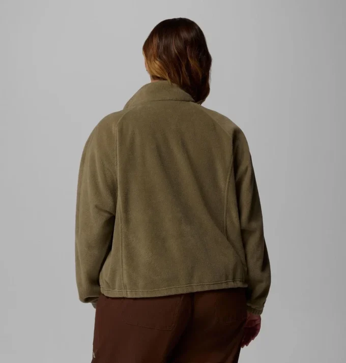 Jacheta din fleece cu fermoar complet și croială relaxată Benton Springs™ pentru femei – Mărimi mari Jacheta din fleece cu fermoar complet și croială relaxată Benton Springs™ pentru femei – Mărimi mari