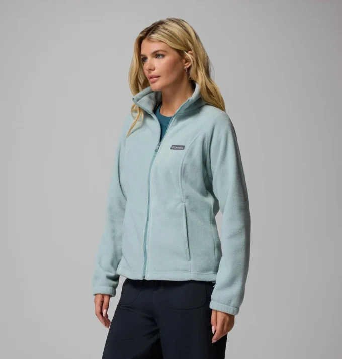 Jacheta din fleece cu fermoar integral Benton Springs™ pentru femei – Petite
