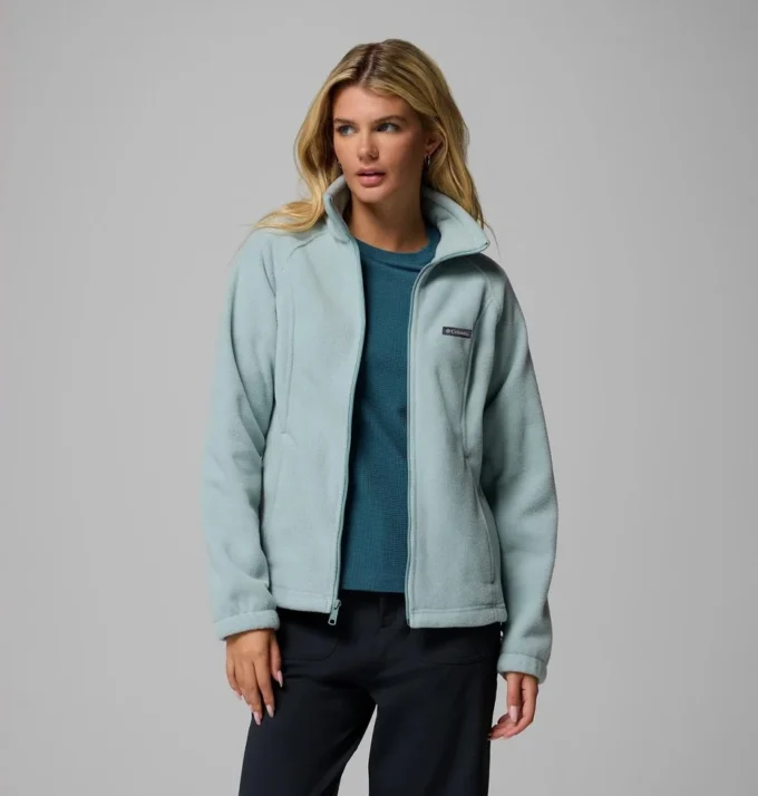 Jacheta din fleece cu fermoar integral Benton Springs™ pentru femei – Petite