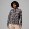 Jacheta din fleece cu fermoar integral și imprimeu Benton Springs™ pentru femei