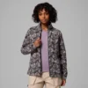 Jacheta din fleece cu fermoar integral și imprimeu Benton Springs™ pentru femei
