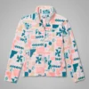 Jacheta din fleece cu fermoar integral și imprimeu Castle Dale™ pentru fete