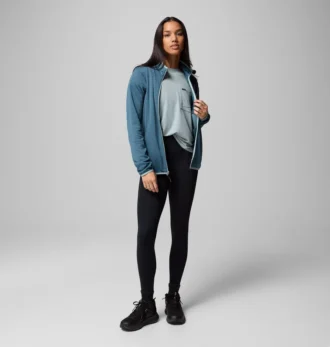 Jacheta din fleece cu fermoar integral pentru femei Essential Hike™ Grid Jacheta din fleece cu fermoar integral pentru femei Essential Hike™ Grid