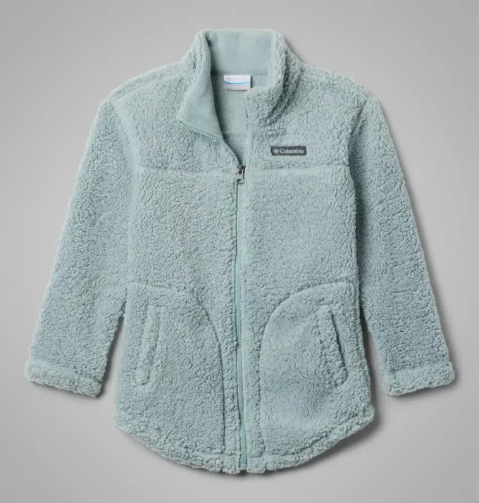 Jacheta din fleece cu fermoar integral pentru fete West Bend™