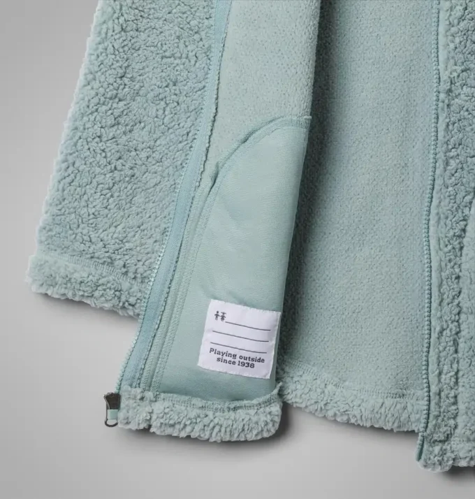 Jacheta din fleece cu fermoar integral pentru fete West Bend™