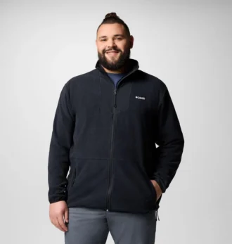 Jacheta din fleece cu fermoar integral Sequoia Grove™ pentru bărbați – Mărime mare