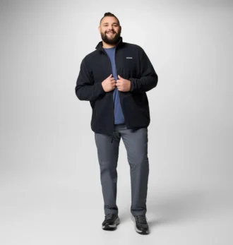 Jacheta din fleece cu fermoar integral Sequoia Grove™ pentru bărbați – Mărime mare