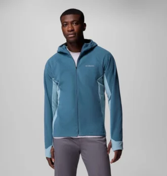 Jacheta din fleece cu glugă și fermoar integral pentru bărbați Arctic Peak™