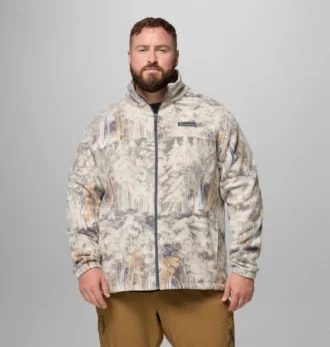 Jacheta din fleece cu imprimeu Steens Mountain™ pentru bărbați – Mărime mare