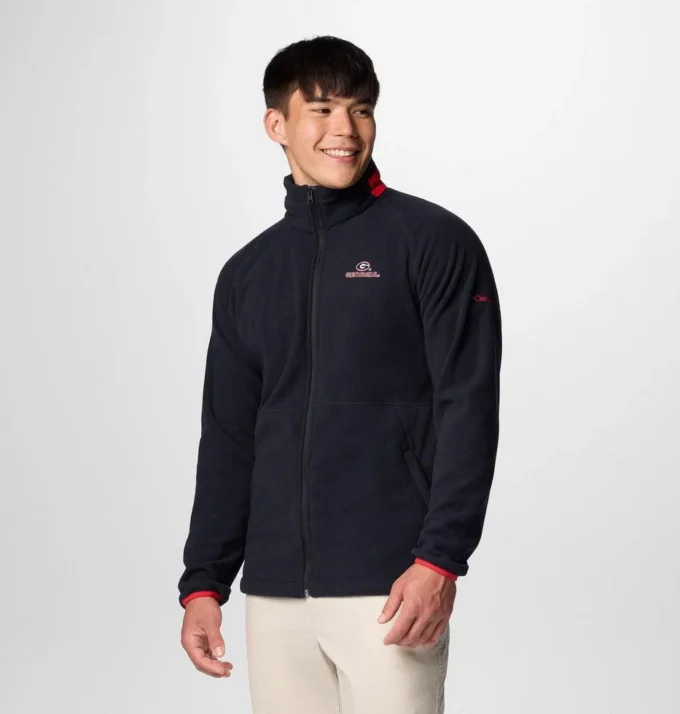 Jacheta din fleece pentru bărbați Collegiate Flanker™ IV – Georgia – Tall