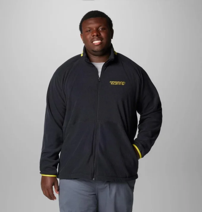 Jacheta din fleece pentru bărbați Collegiate Flanker™ IV – Mărime mare – Oregon