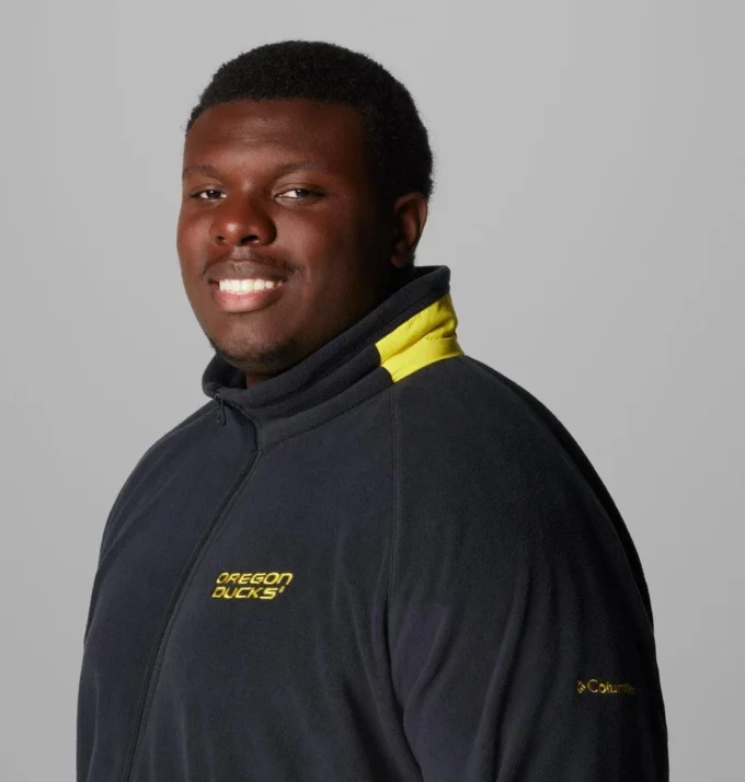 Jacheta din fleece pentru bărbați Collegiate Flanker™ IV – Mărime mare – Oregon
