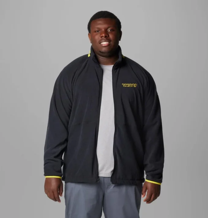 Jacheta din fleece pentru bărbați Collegiate Flanker™ IV – Mărime mare – Oregon
