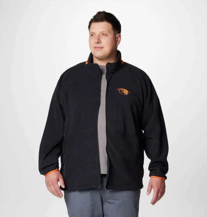 Jacheta din fleece pentru bărbați Collegiate Flanker™ IV – Mărime mare – Oregon State