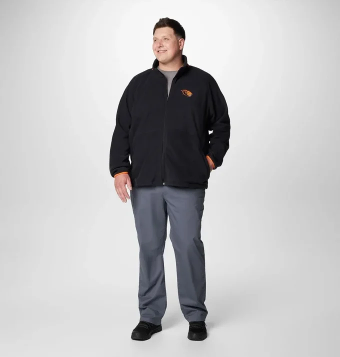 Jacheta din fleece pentru bărbați Collegiate Flanker™ IV – Mărime mare – Oregon State