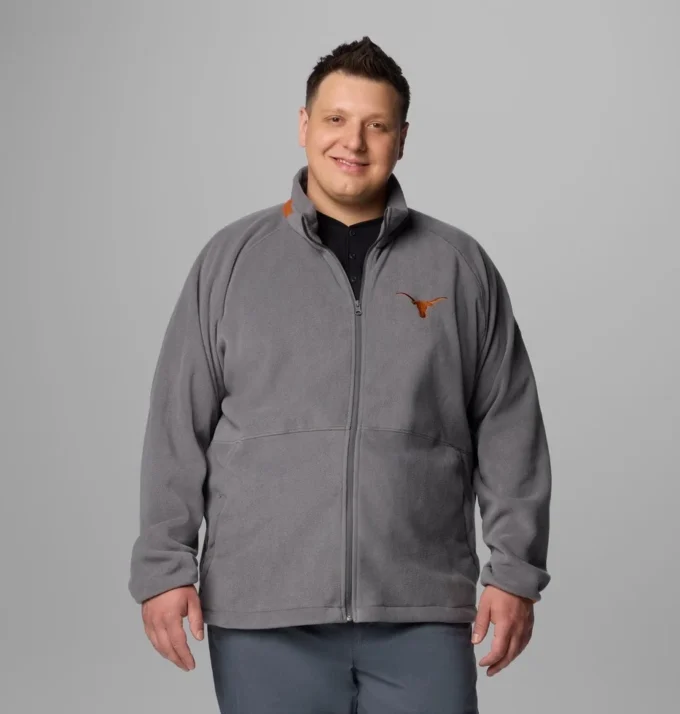 Jacheta din fleece pentru bărbați Collegiate Flanker™ IV – Mărime mare – Texas