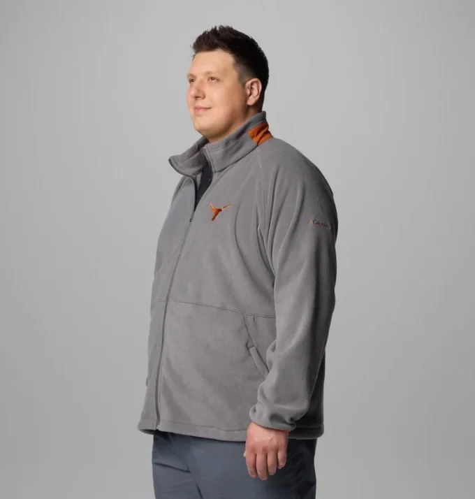 Jacheta din fleece pentru bărbați Collegiate Flanker™ IV – Mărime mare – Texas