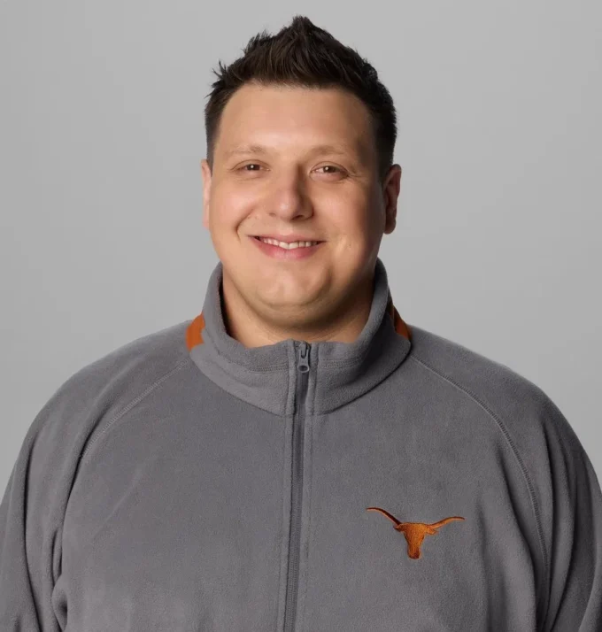 Jacheta din fleece pentru bărbați Collegiate Flanker™ IV – Mărime mare – Texas