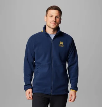 Jacheta din fleece pentru bărbați Collegiate Flanker™ IV – Notre Dame