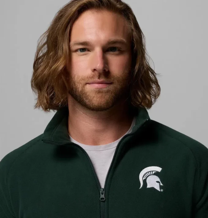 Jacheta din fleece pentru bărbați Collegiate Flanker™ IV – Tall – Michigan State