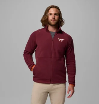 Jacheta din fleece pentru bărbați Collegiate Flanker™ IV – Tall – Virginia Tech