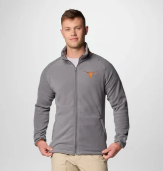 Jacheta din fleece pentru bărbați Collegiate Flanker™ IV – Texas – Tall