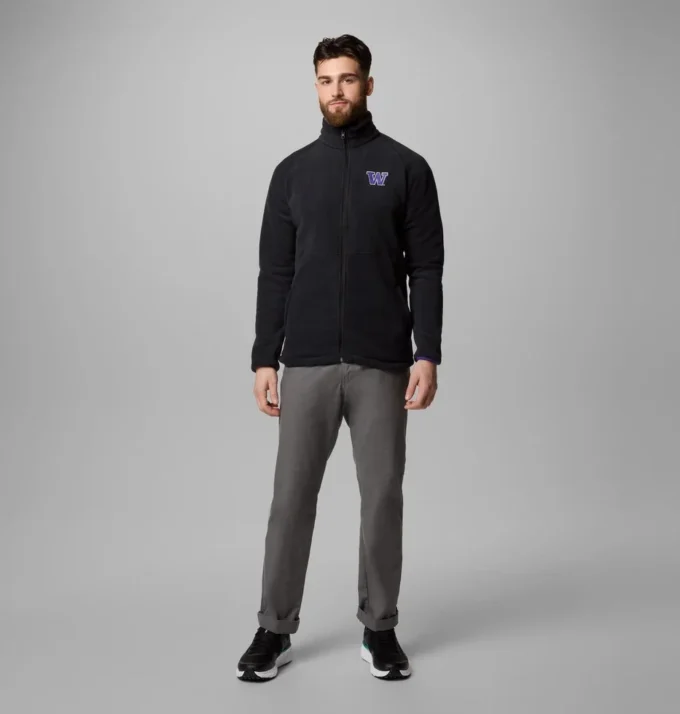 Jacheta din fleece pentru bărbați Collegiate Flanker™ IV – Washington