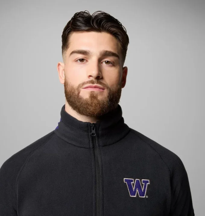 Jacheta din fleece pentru bărbați Collegiate Flanker™ IV – Washington