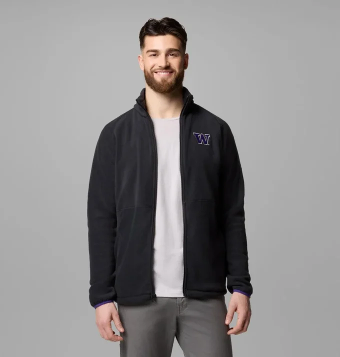 Jacheta din fleece pentru bărbați Collegiate Flanker™ IV – Washington