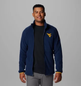 Jacheta din fleece pentru bărbați Collegiate Flanker™ IV – West Virginia
