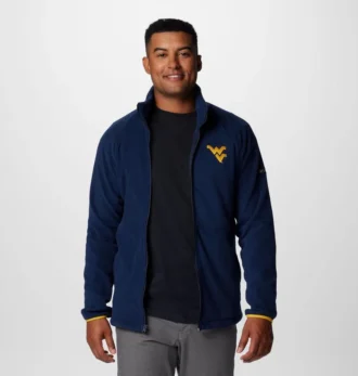 Jacheta din fleece pentru bărbați Collegiate Flanker™ IV – West Virginia – Tall