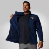 Jacheta din fleece pentru bărbați Collegiate Flanker™ IV – West Virginia – Tall