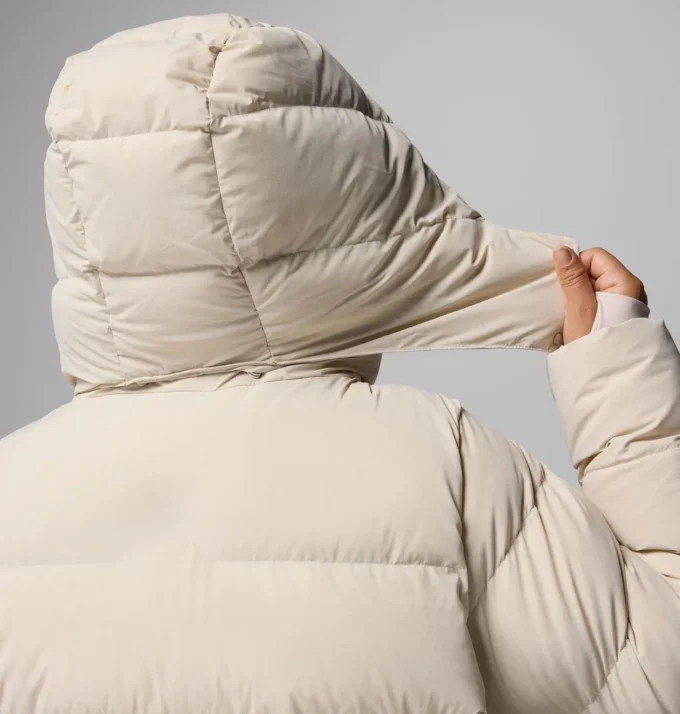 Jacheta lungă cu glugă Amaze Puff™ pentru femei – Mărimi mari